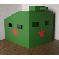 Игровой домик «Танк» - fgospostavki.ru - Сочи