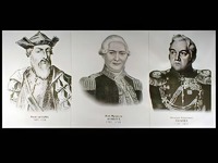 Портреты путешественников (25 штук, формат А3) - fgospostavki.ru - Сочи