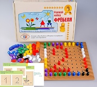 Игровой набор Фребеля "Мозаика со шнуровкой" (серия "Эксперимент") - fgospostavki.ru - Сочи