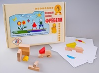 Игровой набор Фребеля "Конструктор деревянный без соединений-1" (Серия "Эксперимент") - fgospostavki.ru - Сочи