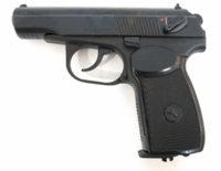 Массогабаритный лазерный макет пистолет Макарова ПМ со встроенным лазерным модулем и аккумуляторной батареей - fgospostavki.ru - Сочи