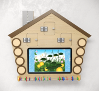Интерактивный бизиборд с программным логопедическим комплексом и элементами «Избушка» - fgospostavki.ru - Сочи
