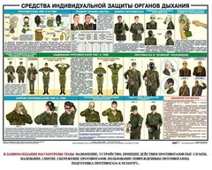 Комплект плакатов "Химическая защита" - fgospostavki.ru - Сочи