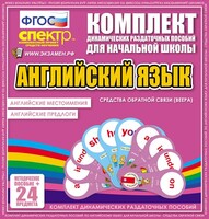 Динамические раздаточные пособия. Английский язык (веера). Английские местоимения, английские предлоги. - fgospostavki.ru - Сочи