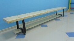 Скамейка гимнастическая (металлические ножки, лак) (2,5 м)  - fgospostavki.ru - Сочи