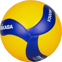 Мяч волейбольный Mikasa V300W (размер 5, синтетическая кожа, профессиональный) - fgospostavki.ru - Сочи