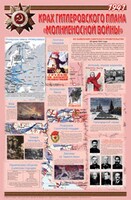 Плакат "Великая Отечественная война: Крах гитлеровского плана «молниеносной войны» " - fgospostavki.ru - Сочи