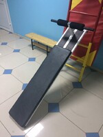 Доска для пресса навесная на шведскую стенку с двумя валиками (длина 1,5 метра) - fgospostavki.ru - Сочи