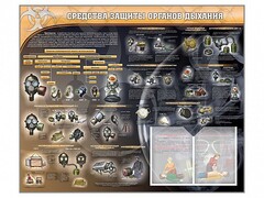 Стенд "Средства защиты органов дыхания (индивидуальные средства защиты)" - fgospostavki.ru - Сочи