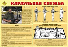 Плакат "Караульная служба" - fgospostavki.ru - Сочи