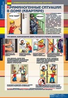 Комплект таблиц. ОБЖ. Поведение в криминогенных ситуациях. - fgospostavki.ru - Сочи