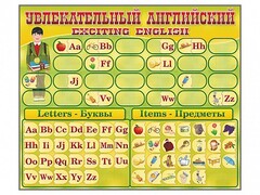 Комплект оборудования "Английский алфавит" с комплектом тематических магнитов - fgospostavki.ru - Сочи