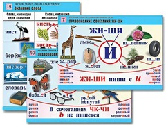 Комплект таблиц "Обучение грамоте. Письмо и развитие речи" (16 таблиц, А1, ламинированные) - fgospostavki.ru - Сочи