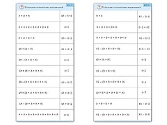 Комплект карточек (10) "Обучающий калейдоскоп. Умножение на 7, 8 и 9" - fgospostavki.ru - Сочи
