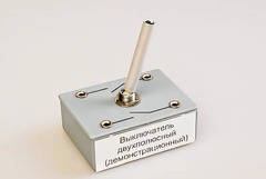 Выключатель двухполюсный (демонстрационный) - fgospostavki.ru - Сочи
