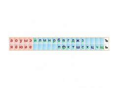 Стенд-лента "Буквы" - fgospostavki.ru - Сочи