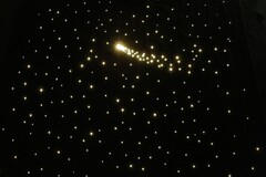 Настенный фибероптический ковер «Звездное небо» 1,45х1,45м, 160 звезд в комплекте со светогенератором - fgospostavki.ru - Сочи
