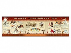 Настенное полотно "История Олимпийских игр" - fgospostavki.ru - Сочи