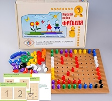 Игровой набор Фребеля "Мозаика со шнуровкой" (серия "Эксперимент") - fgospostavki.ru - Сочи