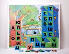 Магнитная доска "Город букв" - fgospostavki.ru - Сочи