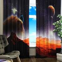 Комплект светонепроницаемых штор "Марсианская одиссея" - fgospostavki.ru - Сочи