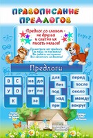 Стенд "Правописание предлогов" - fgospostavki.ru - Сочи