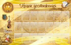 Стенд "Наши достижения" Вариант 5 - fgospostavki.ru - Сочи