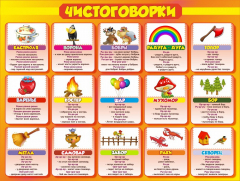 Стенд "Чистоговорки", часть 1 - fgospostavki.ru - Сочи