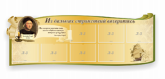 Стенд резной "Из дальних странствий возвратясь" - fgospostavki.ru - Сочи
