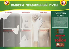 Стенд "Выбери правильный путь!" - fgospostavki.ru - Сочи