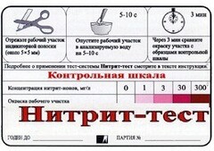 Тест-система "Нитрит-тест" - fgospostavki.ru - Сочи