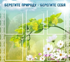Стенд "Берегите природу - берегите себя" - fgospostavki.ru - Сочи