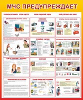 Стенд "МЧС предупреждает" - fgospostavki.ru - Сочи