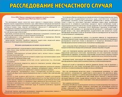 Стенд "Расследование несчастного случая" - fgospostavki.ru - Сочи