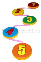 Дорожка "Змейка-шагайка-геометрическая" с цифрами - fgospostavki.ru - Сочи