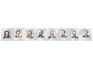 Стенд-лента "Выдающиеся ученые-историки" - fgospostavki.ru - Сочи