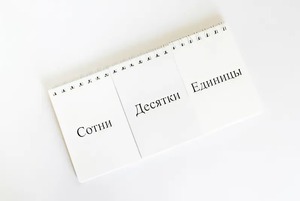 Перекидное табло для устного счета (ламинированное) - fgospostavki.ru - Сочи