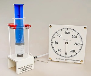 Прибор для изучения газовых законов (с манометром) - fgospostavki.ru - Сочи