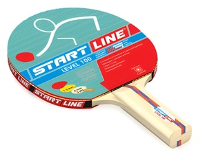 Ракетка для настольного тенниса start line level 100 прямая control - fgospostavki.ru - Сочи