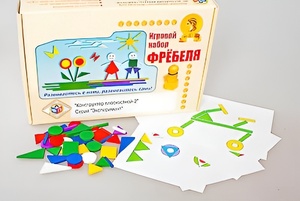 Игровой набор Фребеля "Конструктор плоскостной-2" (Серия "Эксперимент") - fgospostavki.ru - Сочи