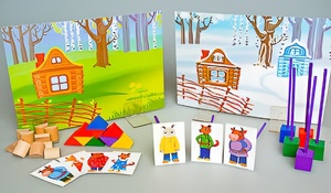 Игровой набор Фребеля "Заюшкина избушка" (серия "Сказочный мир". Выпуск 1) - fgospostavki.ru - Сочи