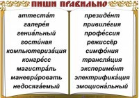 Комплект таблиц "Словарные слова" - fgospostavki.ru - Сочи