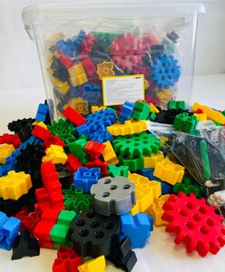 Конструктор Шестеренки (STEM Junior) 300 деталей  - fgospostavki.ru - Сочи