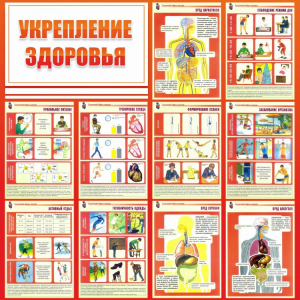 Стенд "Укрепление здоровья" - fgospostavki.ru - Сочи