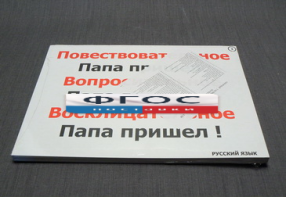 Опорные таблицы по русскому языку для начальной школы (56 шт.) А3 - fgospostavki.ru - Сочи