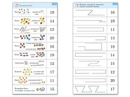 Комплект карточек (10) "Обучающий калейдоскоп. Переход через 10" - fgospostavki.ru - Сочи