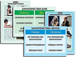 Модель-аппликация "Ступени к грамоте. Звуки и буквы русского языка" (ламинированная) - fgospostavki.ru - Сочи