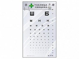 Интерактивный стенд "Таблица Сивцева" - fgospostavki.ru - Сочи