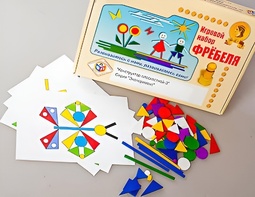 Игровой набор Фребеля "Конструктор плоскостной-3" (Серия "Эксперимент") - fgospostavki.ru - Сочи