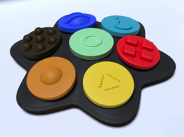 Полностью тактильный коммуникатор 7-кнопочный многоуровневый - fgospostavki.ru - Сочи